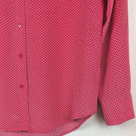 Equipment Femme Button Front Long Sleeve Silk Blouse Top Size M - Picture 5 of 13